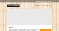 Desktop Screenshot of marketextend.com